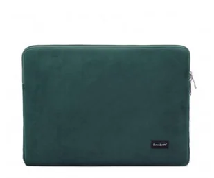 Bombata Velvet Sleeve 13-14" zielony E00871-7 - Torby na laptopy - miniaturka - grafika 1
