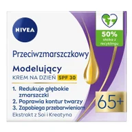 Kremy do twarzy - Nivea Przeciwzmarszczkowy krem na dzień 65+ 50 ml - miniaturka - grafika 1