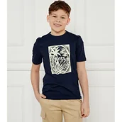 Koszulki dla chłopców - BOSS Kidswear T-shirt | Regular Fit - miniaturka - grafika 1
