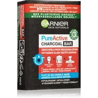 Mydła - Garnier SkinActive Pure Active Charcoal Bar mydło do twarzy 100 g dla kobiet - miniaturka - grafika 1