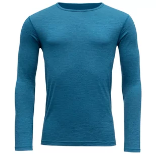 Koszulka męska Devold Breeze Man Shirt long sleeve Rozmiar: L / Kolor: niebieski - Koszulki sportowe męskie - miniaturka - grafika 1