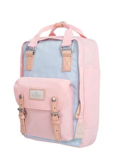 Doughnut, Plecak Macaroon Iceberg x Sakura 16L, D010-5991-F, Różowo-niebieski - Plecaki - miniaturka - grafika 1