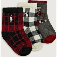Skarpetki dla dzieci - POLO RALPH LAUREN Skarpety 3-pack HOLIDAY SLED BEAR - miniaturka - grafika 1