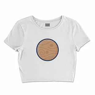 Bona Basics, Damski T-shirt basic, z nadrukiem cyfrowym, 100 bawełny, biały, swobodny, damski top, rozmiar: XL, biały, XL - Koszulki i topy damskie - miniaturka - grafika 1