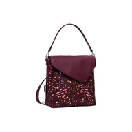 Torebki damskie - Desigual Women's Accessories PU plecak mini, Wykończenie materiału, jeden rozmiar - miniaturka - grafika 1