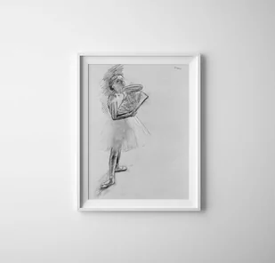 Plakat do pokoju Tancerz z fanem Edgar Degas - Plakaty - miniaturka - grafika 1