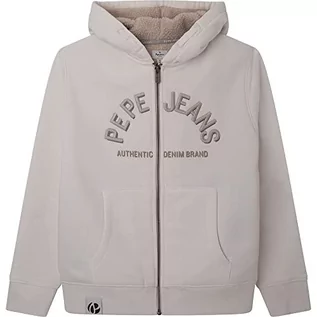 Bluzy dla chłopców - Pepe Jeans Bluza chłopięca Okiro, 803 off White, 14 lat - grafika 1