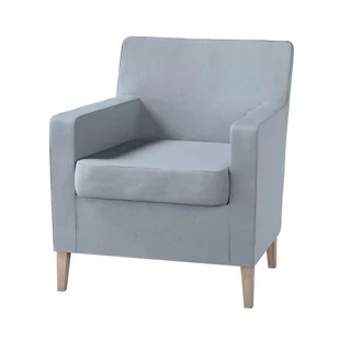 Dekoria pl pl Pokrowiec na fotel Karlstad błękitny melanż 61 x 56 x 80 cm Amsterdam 621-704-46 - Pokrowce na meble - miniaturka - grafika 1