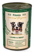 Mokra karma dla psów - FITMIN Nutritional Programme Dog Beef with Lamb 400g - miniaturka - grafika 1