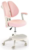 Krzesła obrotowe dla dzieci - Dziewczęcy różowy obrotowy fotel siedziska z regulacją A0-S88 - miniaturka - grafika 1