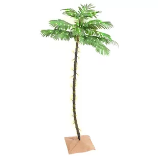 Lumarko Palma z oświetleniem, 96 ciepłych białych LED, 180 cm - Oświetlenie świąteczne - miniaturka - grafika 1