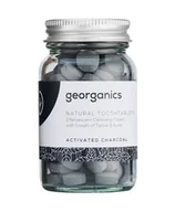 Pasty do zębów - Georganics Tabletki do Mycia Zębów z Węglem Aktywnym, Georganics, 120 tabletek - miniaturka - grafika 1