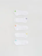 Majtki dla dzieci - Reserved - Skarpetki 5 pack - biały - miniaturka - grafika 1