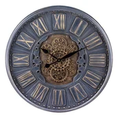 Zegary - Duży Zegar Ścienny OSTIA Loft z Ruchomym Mechanizmem - miniaturka - grafika 1