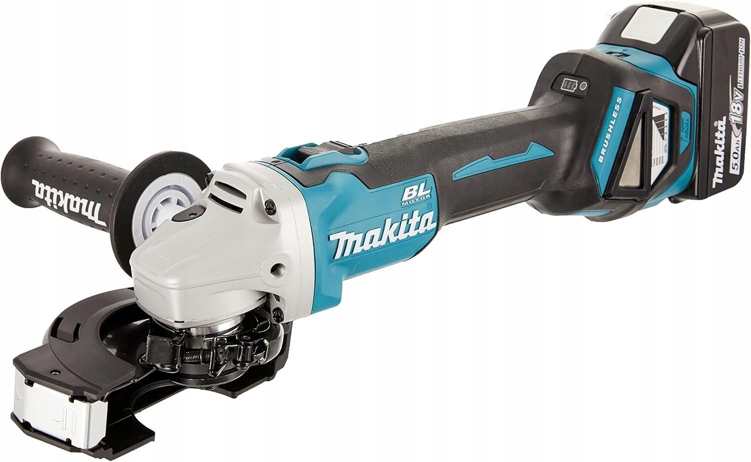Makita DGA511RTJ akumulatorowa szlifierka kątowa 18V