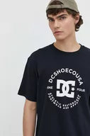 Koszulki męskie - DC t-shirt bawełniany męski kolor granatowy z nadrukiem ADYZT05376 - miniaturka - grafika 1