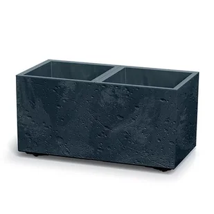 Donica PROSPERPLAST Sierra Case Beton Effect Antracyt - Donice - miniaturka - grafika 1