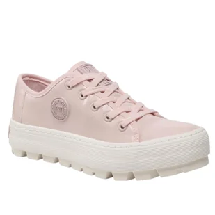 Creepersy damskie lakierowane BIG STAR - Trampki damskie Creepersy damskie lakierowane BIG STAR - Trampki damskie - miniaturka - grafika 1