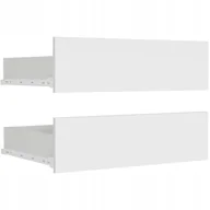 Meble modułowe i akcesoria - 2 szuflady do szafy przesuwnej 150cm - kolor biały - miniaturka - grafika 1