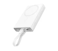 Powerbanki - Joyroom JR-PBM01 10000mAh 20W Magnetyczny z podstawką Biały - miniaturka - grafika 1
