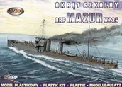 Modele do sklejania - Mirage Hobby ORP Mazur wz.35 / Okrt szkolny - miniaturka - grafika 1