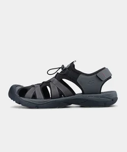 4F, Sandały męskie, Midshop shoes, ciemny szary, rozmiar 41 - Sandały męskie - miniaturka - grafika 1