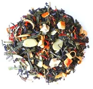 Herbata - ﻿Najlepsza liściasta herbata zielona PRZYSMAK ŚW MIKOŁAJA pomarańcza 100g - miniaturka - grafika 1