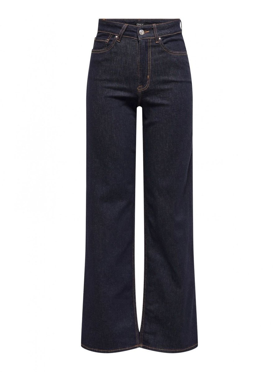 jeansy damskie only 15352206 madison wide granatowy denim