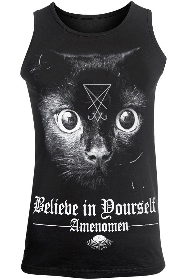 koszulka na ramiączkach AMENOMEN - BELIEVE IN YOURSELF (OMEN097KR)-M