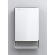Ogrzewanie przenośne - Radialight radialight tbsli011 Folio HEIZLÜFTER na ścianę z zegarem, błyszczący biały/szary - miniaturka - grafika 1