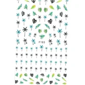 Ozdoby do paznokci - Naklejki do paznokci samoprzylepne PALMY F183 5903764410755 - miniaturka - grafika 1