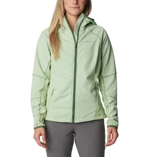 Columbia Damska bluza z kapturem Sweet As Softshell, szałwia, XS - Bluzy damskie - miniaturka - grafika 1