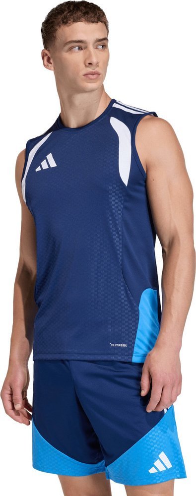 Adidas Koszulka męska adidas Tiro 26 Competition Sleeveless Jersey granatowa JY6433 2XL