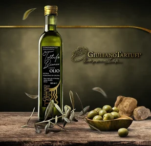 Oliwa z oliwek extra virgin z białą truflą, 250 ml - Zdrowa żywność - miniaturka - grafika 1