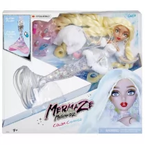 Lalka Mermaze Mermaidz Color Change Winter Wawes Gwen - Lalki dla dziewczynek - miniaturka - grafika 1