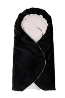 Śpiworki dla dzieci - Otulacz do fotelika samochodowego i gondoli czarny - miniaturka - grafika 1