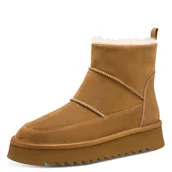Śniegowce damskie - Tamaris Damskie buty WL Boot 1-26478-45 śniegowce, camel, 39 EU, piaskowy, 39 EU - miniaturka - grafika 1