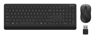 Incase Designed by Microsoft Wireless Desktop 900 klawiatura Dołączona myszka Uniwersalne RF Wireless QWERTY British English Czarny PT3-00006 - Myszki - miniaturka - grafika 1