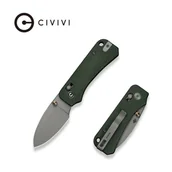 Noże - Civivi Baby Banter 2 Green Canvas Micarta, Gray Stonewashed Nitro-V by Ben Petersen (C23074-3) - miniaturka - grafika 1