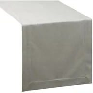 Obrusy i serwetki - Bieżnik EUROFIRANY Melinda 40 x 140 cm Srebrny - miniaturka - grafika 1