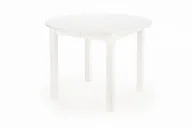 Ławy i stoliki kawowe - ST44M 102x102-142cm stół okrągły rozkładany biały - miniaturka - grafika 1