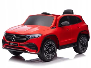 Autko na akumulator Mercedes EQA250 pilot PA0296 czerwony - Pojazdy elektryczne dla dzieci - miniaturka - grafika 1