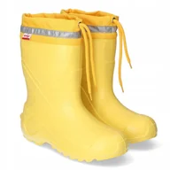 Buty dla dziewczynek - Kalosze dziecięce piankowe żółte roz. 26/27 Giallo - miniaturka - grafika 1