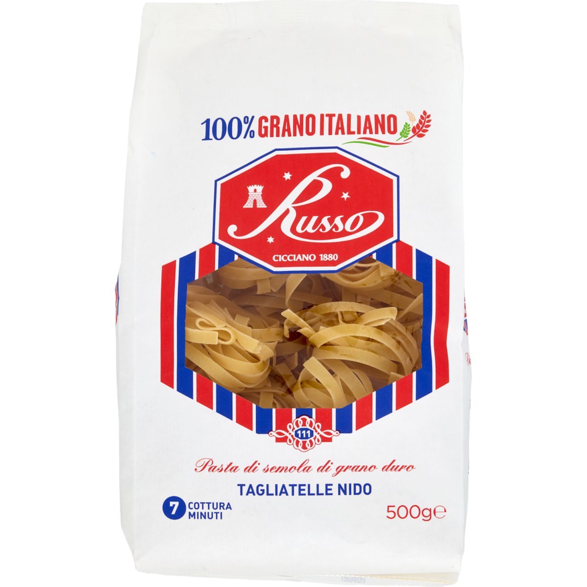 Makaron Russo Tagiatelle Nido 500g nitki do ragu pszenny