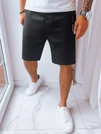 Spodenki męskie - Spodenki męskie dresowe czarne Dstreet SX2227-XXL - miniaturka - grafika 1