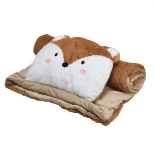 Home Styling Collection Śpiworek do przedszkola ANIMALS, 160 x 64 cm - Śpiworki dla dzieci - miniaturka - grafika 1