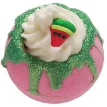 Bomb Cosmetics Musująca kula do kąpieli ARBUZOWA 160g - Kosmetyki do kąpieli - miniaturka - grafika 2