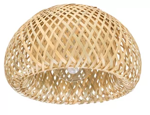 Klosz Boho Bambusowy Duży 45cm Dmt57 - Oprawy, klosze i abażury - miniaturka - grafika 1