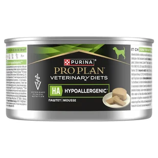PRO PLAN Veterinary Diets HA Hypoallergenic Karma mokra dla psa mus 195g - Mokra karma dla psów - miniaturka - grafika 1