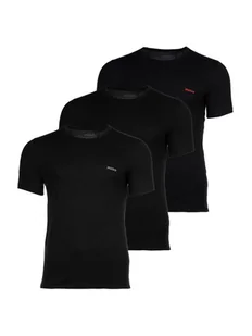 Hugo T-Shirt 18346 Czarny Comfort Fit - Koszulki męskie - miniaturka - grafika 1